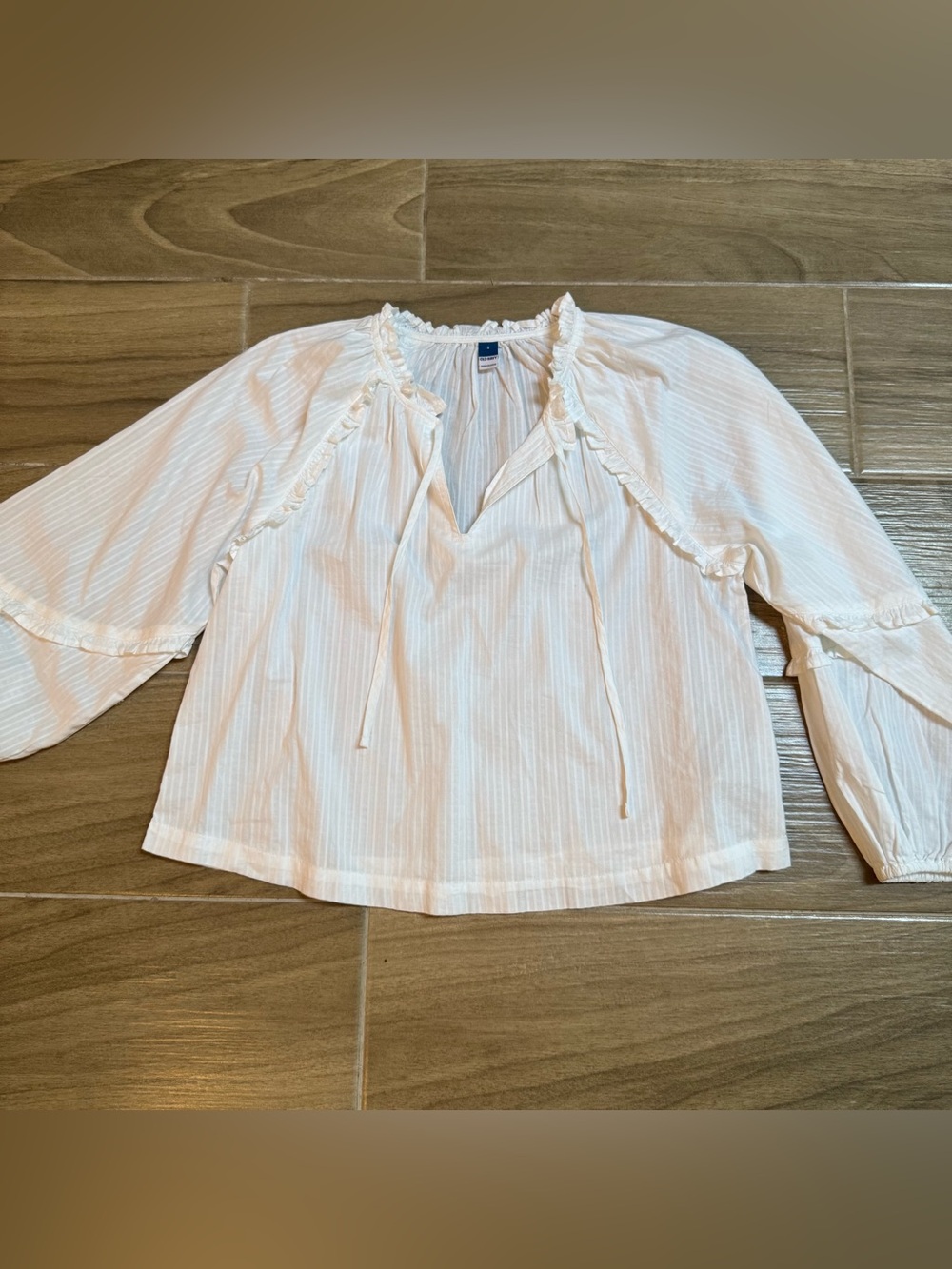 Old Navy Ruffle Blouse - Picture 2 of 5